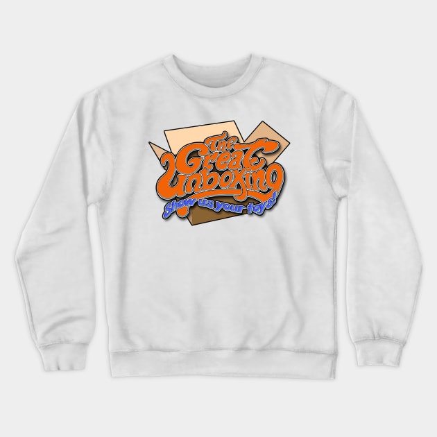 Show us your toys! Crewneck Sweatshirt by MostPowerfulAuctions
